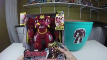 BIGGEST SURPRISE EGG OPENING EVER AVENGERS Age of Ultron Hero Tech Iron-Man Hulk Buster To