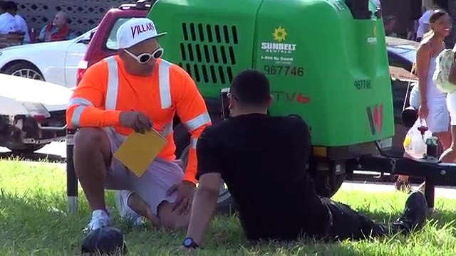 Ridiculous Ticket Guy In Miami Prank!