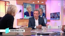 Jean-Jacques Bourdin face à Marine Le Pen et Bruno Le Roux - C l'hebdo - 25/03/2017