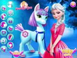 Disney Frozen Games-elsa Pony Caring - Frozen Games For Kids Girls Games