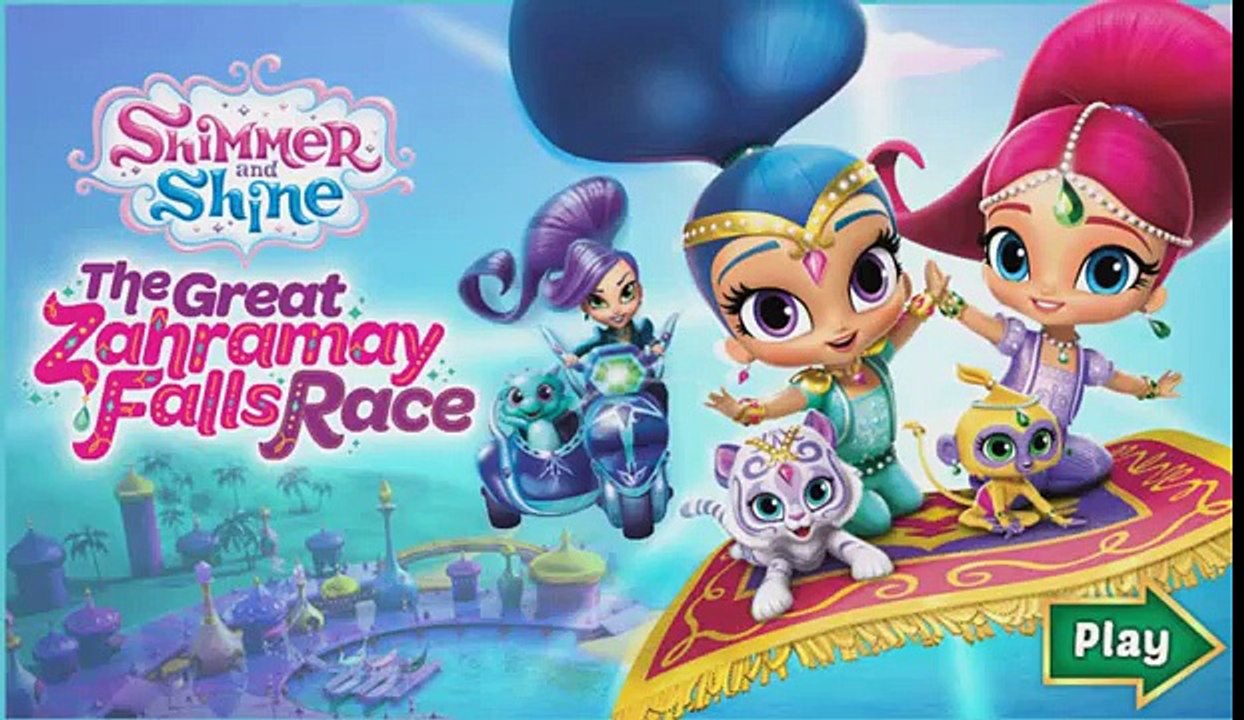 Shimmer and Shine Free ‘Great Zahramay Falls Race Game | Games | Nick Jr.