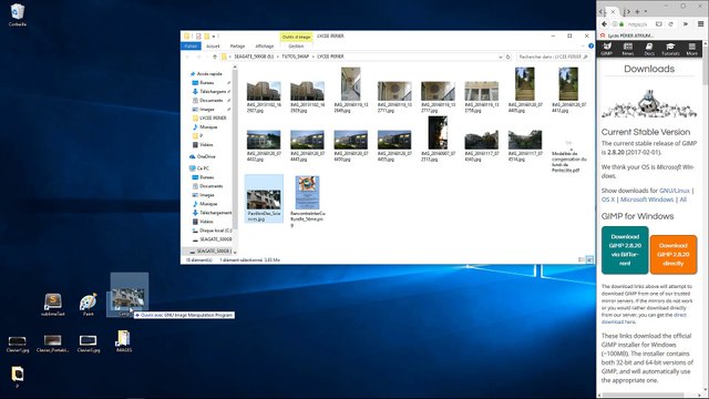 GIMP : Installation de Gimp, 1er lancement et Configuration en Mode Fenêtre Unique