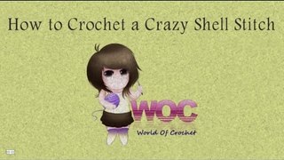 How to Crochet a Crazy Shell Stitch | Learn Crochet Stitches