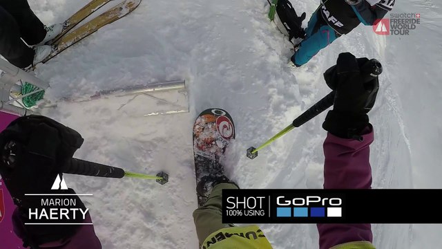 GoPro run Marion Haerty - Haines Alaska FWT17 - Swatch Freeride Worl dTour 2017