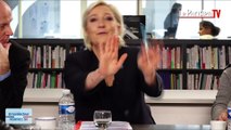 Marine Le Pen : « Je n’entretiens pas de relations avec mon père »