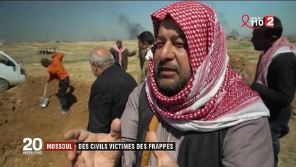 Irak : des civils victimes des frappes aériennes à Mossoul