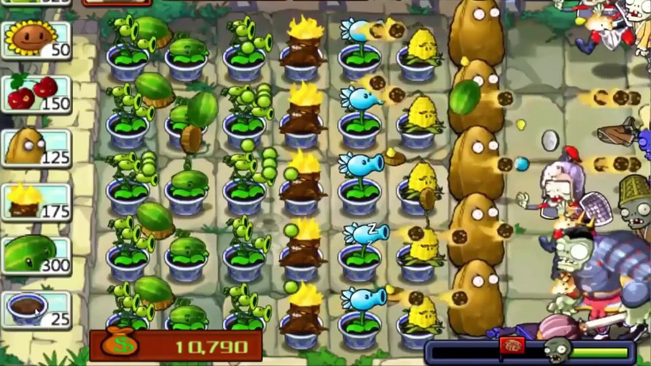 Plants vs Zombies Great Wall Of China Cartoon 3D Animation Trailer (植物大战僵尸)