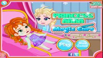 Princess Anna Magic Care - Elsa Takes Care of Anna - Baby Princess Game For Kids