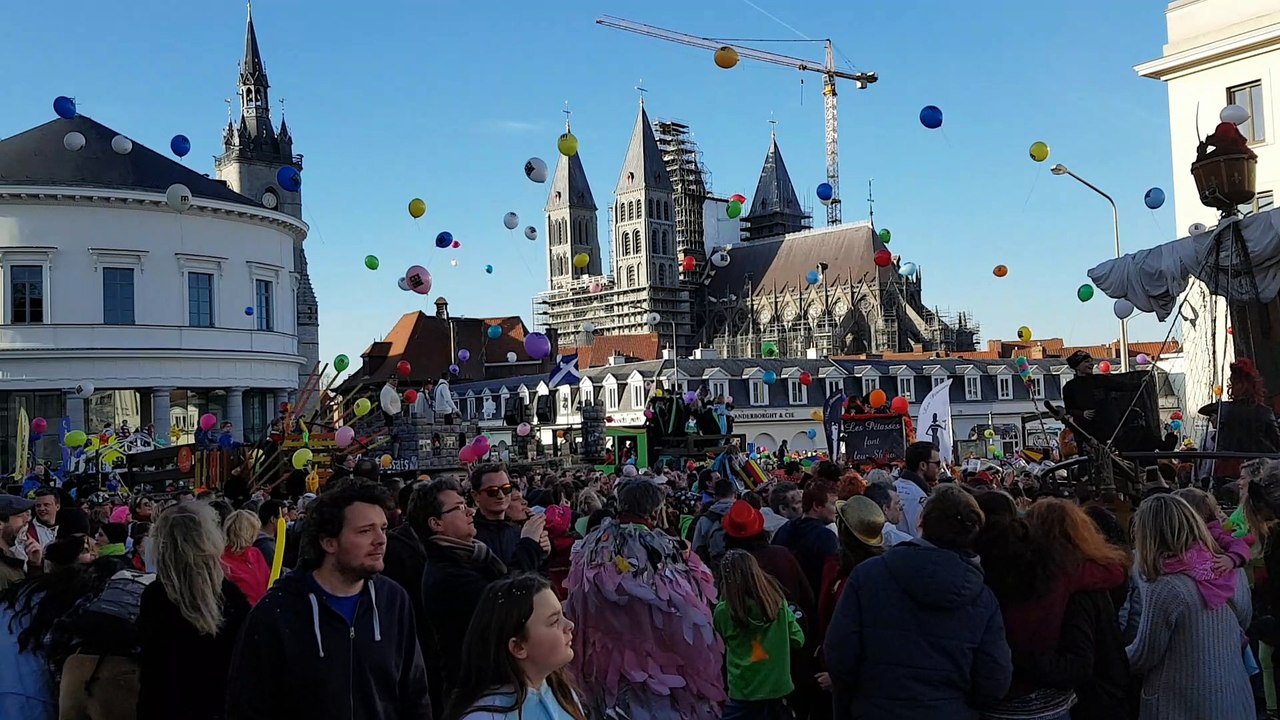 Tournai: énorme succès pour le 37e carnaval de Tournai (1/3)