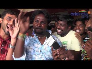 "தெறி" சென்னையில் உற்சாக வரவேற்பு- காரைக்குடியில் போலீசால் களேபரம்