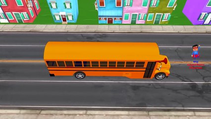 Wheels on the Bus Nursery Rhymes Collection for Children | Non Stop 3D Nursery Songs for B