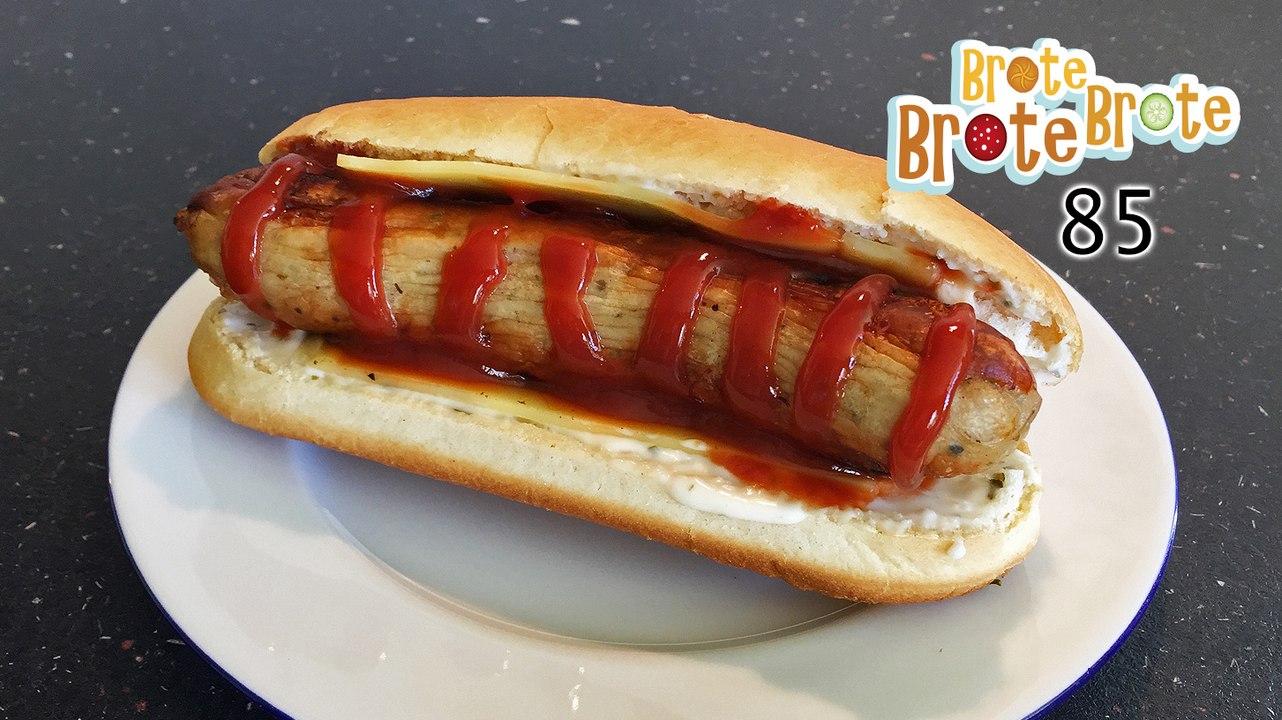 Hotdog mit Cheddar und Knoblauchsauce - Folge 85