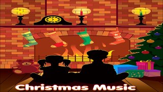 Relaxing Fireplace with Christmas Music - Piano Relax - 2 Hours - HD 1080P 2016