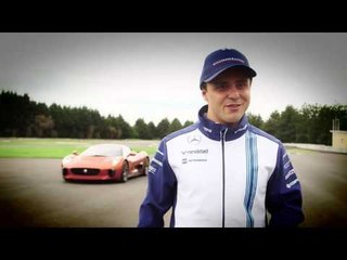 Felipe Massa conduce el Jaguar C X75 de Spectre