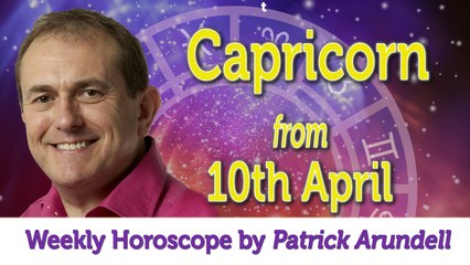Capricorn Weekly Horoscope from 10th April 2017