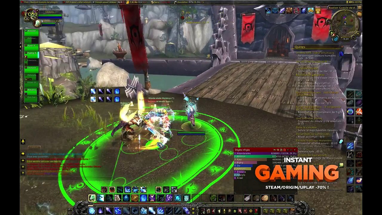 pvp mage twin peaks Battleground
