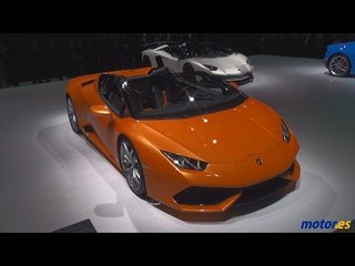 Lamborghini Huracán Spyder - Salón de Frankfurt 2015