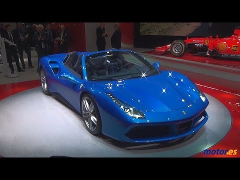 Ferrari 488 Spider - Salón de Frankfurt 2015