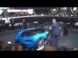 Presentación Bugatti Vision Gran Turismo - Salón de Frankfurt 2015