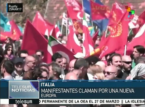 Movilizaciones ciudadanas demandan cambios en las políticas de UE