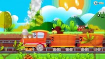 The Train - Trains learn to count | Kids Cars cartoon for children