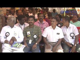 எம்..ஜி.ஆரை தொடர்ந்து அவதூறாக பேசும்- பிரேமலதாவை கண்டித்து சென்னையில் உண்ணாவிரதம்