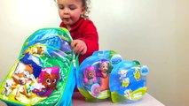 Bubble Guppies Surprise toys Rolling Figure Bath Squirters