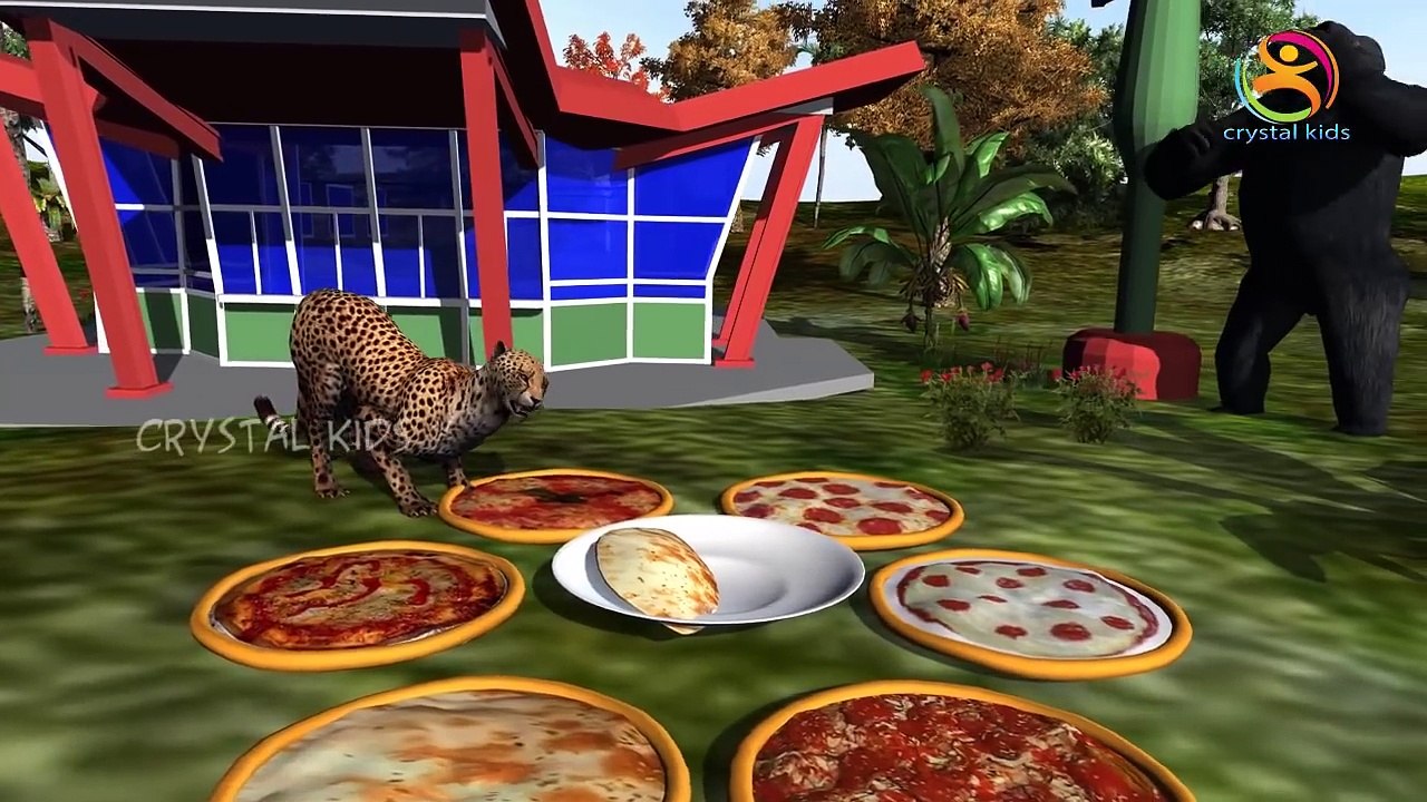 3d Animals Finger Family Nursery children english rhymes