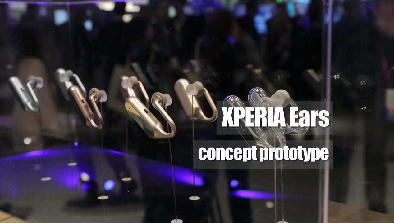 Vu au MWC 2017 - Le SONY XPeria Ears