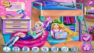 Disney College Dorm Deco Elsa & Rapunzel - Disney Princess Game For Kids