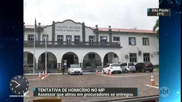 RN: Assessor que atirou em procurador e promotor se entrega à polícia