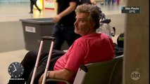 Alemão que vive há três meses em aeroporto de São Paulo vai deixar o Brasil