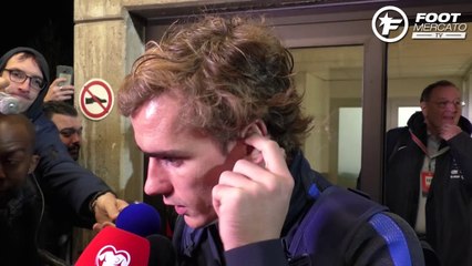 La réaction d'Antoine Griezmann