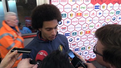 Axel Witsel: "La suspension du joueur chinois est exagérée"