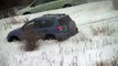 Snow Storm Brings Extreme Cold To U.S. Car Crash Cars in Ditch Blizzard Brutal Cold Minnes