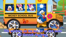 Mickey Mouse Wheels On The Bus Nursery Rhymes for Kids & Children Songs