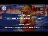 2014 ITTF World Hopes Challenge, Team Event (1st session)