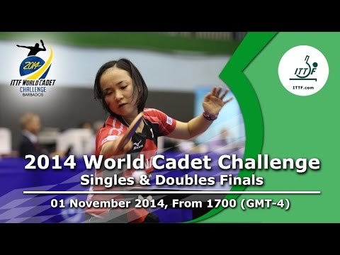 2014 ITTF World Cadet Challenge – Singles and Doubles Finals