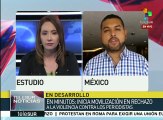 México: periodistas exigen garantías para ejercer su labor informativa