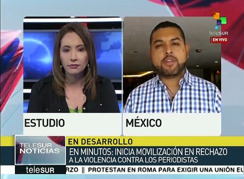 México: periodistas exigen garantías para ejercer su labor informativa