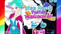 Disney Frozen Games - Elsa Harry Potter Makeover – Best Disney Princess Games For Girls An