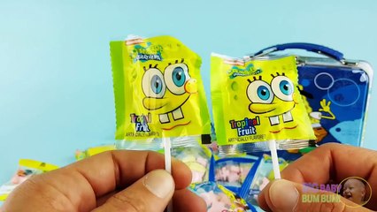 Big Baby Bum Bum Surprise Egg Lunchbox! Spongebob Squarepants Edition! With a JUMBO Surpri
