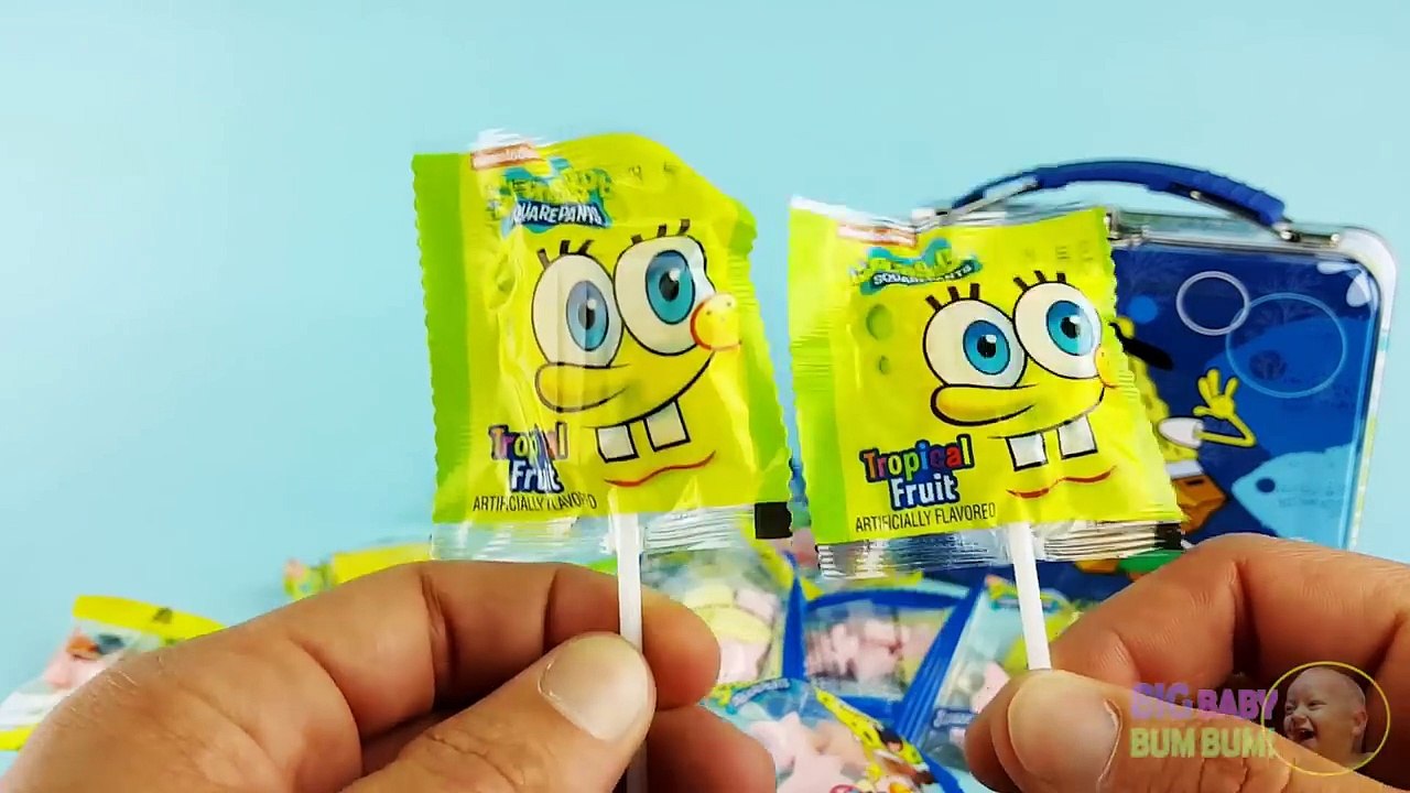 Big Baby Bum Bum Surprise Egg Lunchbox! Spongebob Squarepants Edition! With a JUMBO Surpri