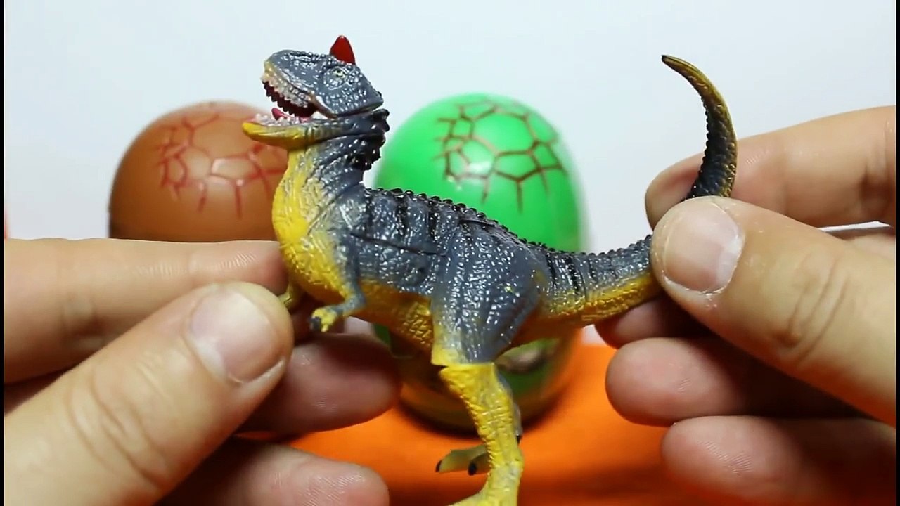 GIANT EGG SURPRISE OPENING Jurassic World Dinosaur Toys Kids Video