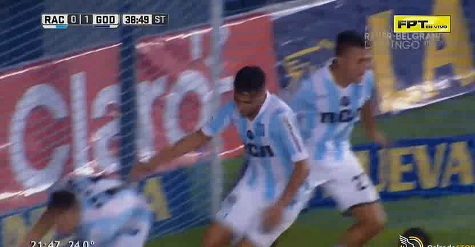 Diego Gonzalez Amazing Goal HD - Racing Club 1-1 Godoy Cruz 25.03.2017