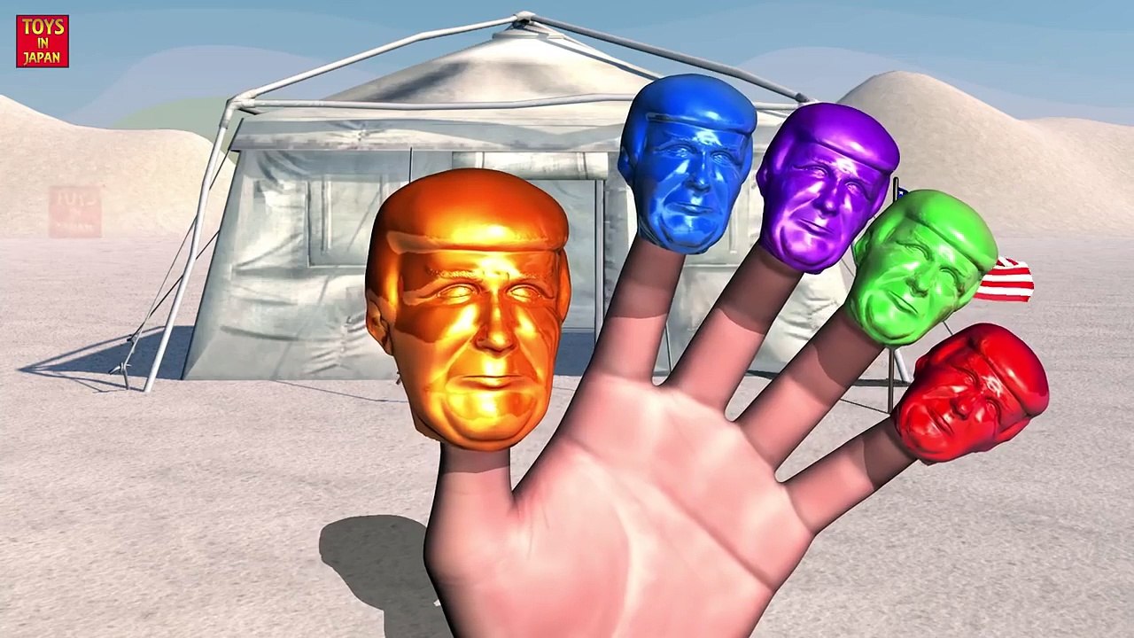 DONALD TRUMP CANDY VS VENOM SUPERHERO BATTLE Finger Family | 1 HOUR | 3D Nursery Rhymes CA
