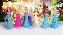 Play Doh Sparkle Princess Ariel Elsa Anna Disney Frozen MagiClip Glitter Glider Magic Clip