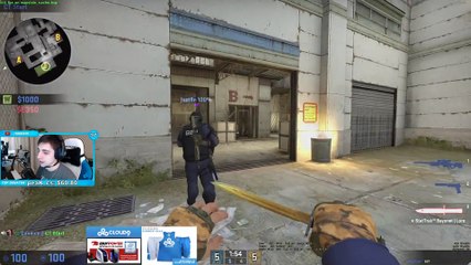 CSGO: Shroud insane wallbang