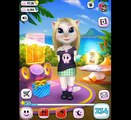 My Talking Angela VS My Talking Tom Gameplay Great Makeover for Children HD