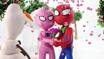 Розовый Девушка-паук беременные Паук-паук человек-паук Веселая супергерой видео шалость в